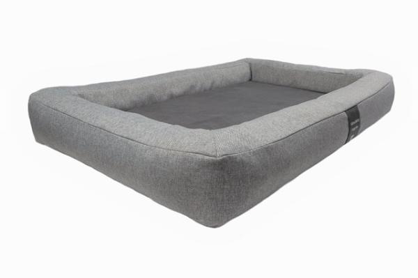 Hundebett  Soft Style grau